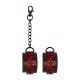Menottes de poignets Luxury Rouge 