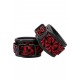 Menottes de poignets Luxury Rouge 