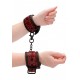 Menottes de poignets Luxury Rouge 