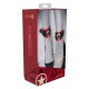 Menottes de Chevilles Milan Noir et Rouge 
