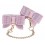 Menottes de Chevilles Paris Rose