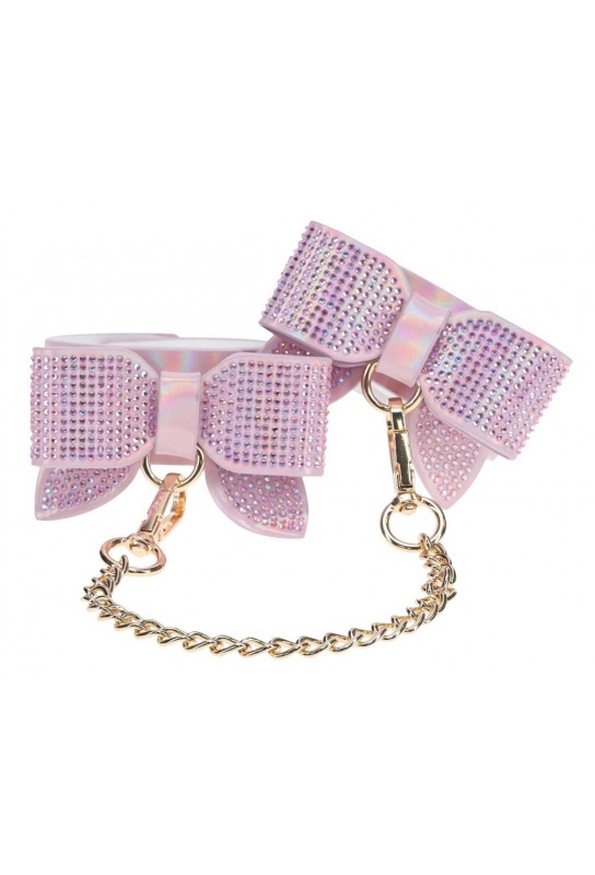 Menottes de Chevilles Paris Rose 