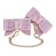Menottes de Poignets Paris Rose 