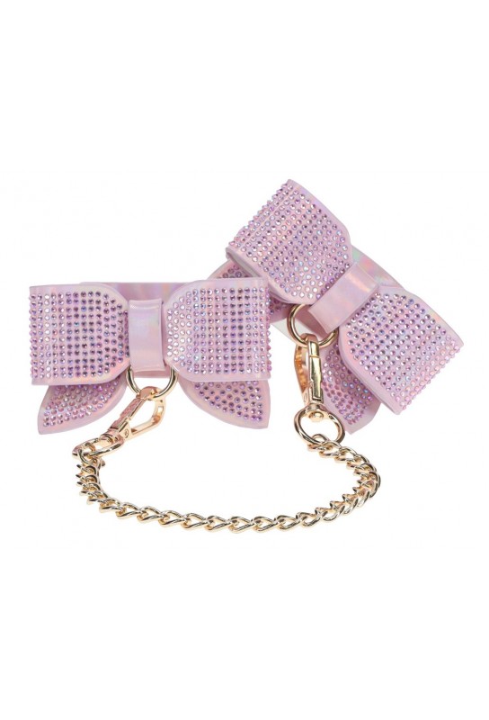 Menottes de Poignets Paris Rose 