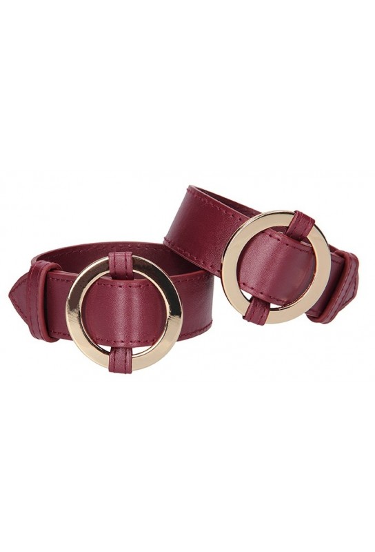 Menottes Halo Cuff Rouges 