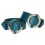 Menottes Halo Cuff Bleues