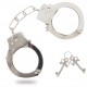 Menottes en métal Fun Cuffs Argentées 