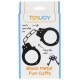 Menottes en métal Fun Cuffs Noires 