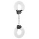 Menottes Pleasure Furry Blanches 
