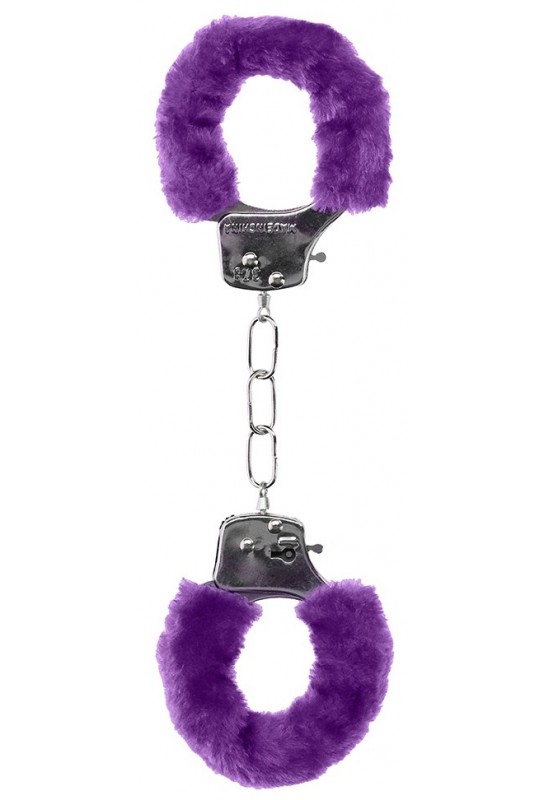 Menottes Pleasure Furry Violet 