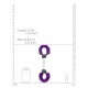 Menottes Pleasure Furry Violet 