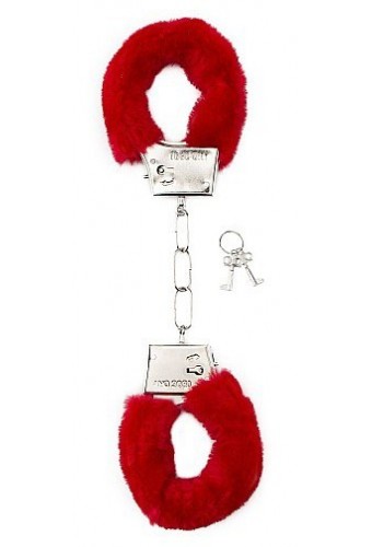 Menottes Furry Rouge 