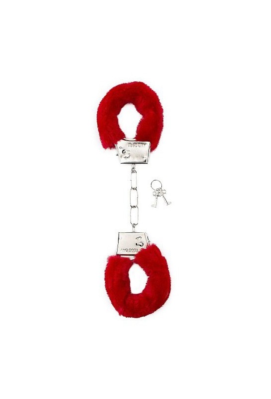 Menottes Furry Rouge 
