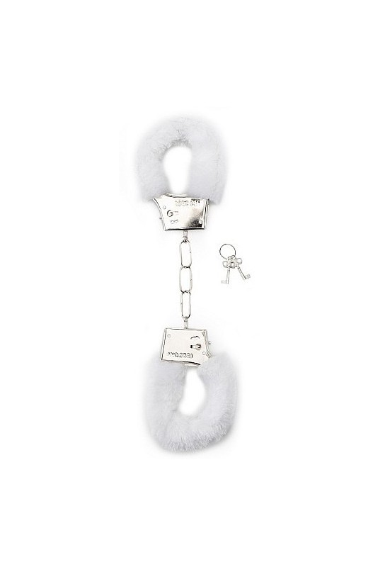 Menottes Furry Blanches 