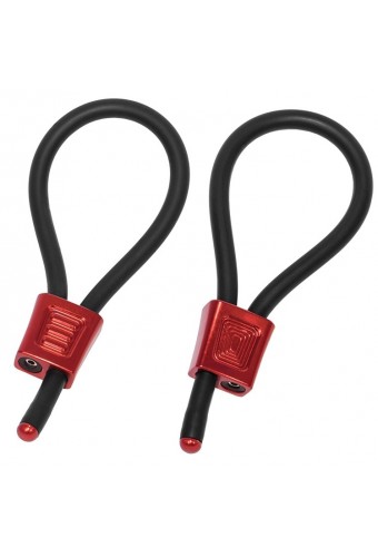 Anneaux d'électrostimulation Prestige Electrastim Rouges 