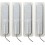 Pack de 4 Patches Longs ÉlectraStim 15 x 75mm