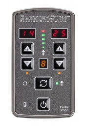 Contrôleur d'électrostimulation ElectraStim Flick Duo 25 intensités