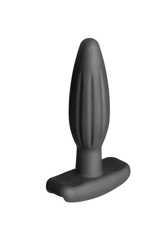 Plug d'électrostimulation en silicone Rocker large ElectraStim 13 x 5cm 