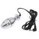 Plug Électro Bipolar Silver 7 x 2.5cm 