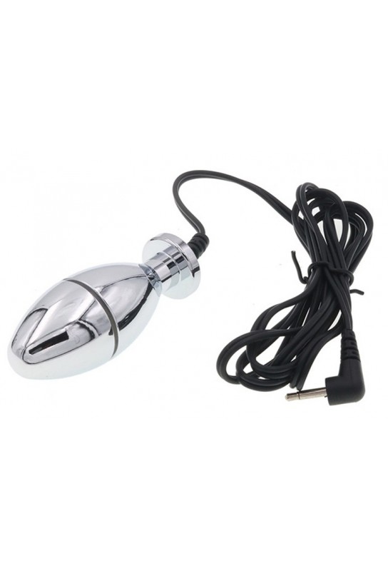 Plug Électro Bipolar Silver 7 x 2.5cm 