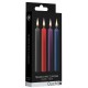 Lot de 4 mini bougies SM Wax Multicolore 