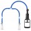Pompe pour tétons LUV ENHANCE Double Cup Bleu