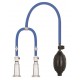 Pompes pour tétons LuvPump Double Cup Bleu 