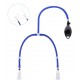 Pompes pour tétons LuvPump Double Cup Bleu 