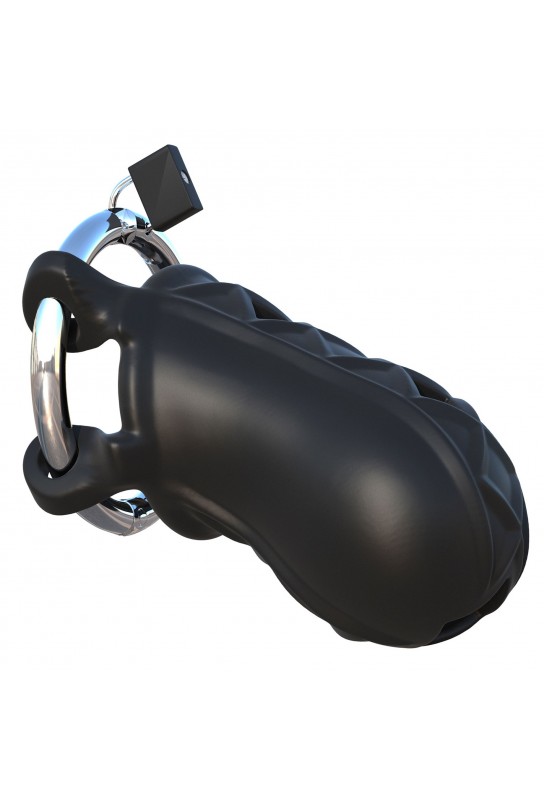 Cage de chasteté en silicone Cock Blocker 9 x 4cm 