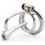 Cage de chasteté avec Tige Urètre 5cm - Diamètre 8mm
