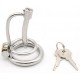 Cage de chasteté avec Tige Urètre 5cm - Diamètre 8mm 