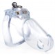Cage de chasteté Dick Off 10 x 3cm Transparent 