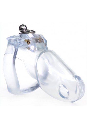 Cage de chasteté Dick Off 10 x 3cm Transparent 