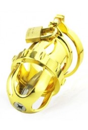 Cage de chasteté avec tige d'urètre Kinger 7 x 3.4cm - Tige 4.5cm