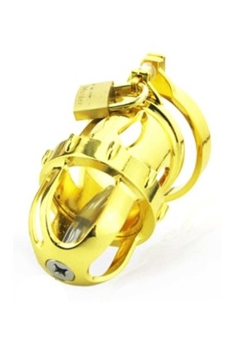 Cage de chasteté avec tige d'urètre Kinger 7 x 3.4cm - Tige 4.5cm 