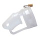 Cage de chasteté Silicone Clear 