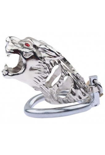 Cage de chasteté en métal Panthera 9 x 3.4cm 
