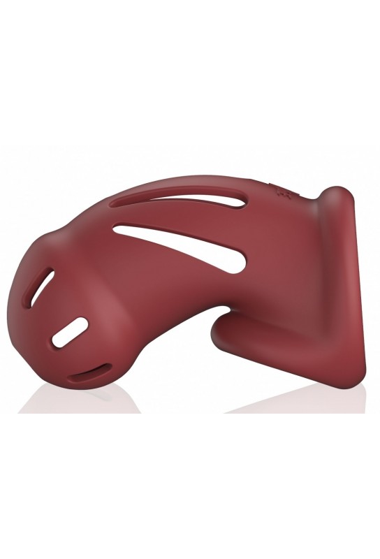 Cage de chasteté ManCage Modèle 28 - 9.5 x 3.5cm Rouge 