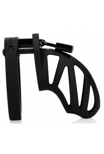 Cage de chasteté ManCage Modèle 24 - 9 x 3.5cm Noire 