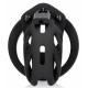 Cage de chasteté ManCage Modèle 24 - 9 x 3.5cm Noire 