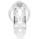 Cage de chasteté ManCage Modèle 26 - 11.5 x 3.5 cm Transparente 