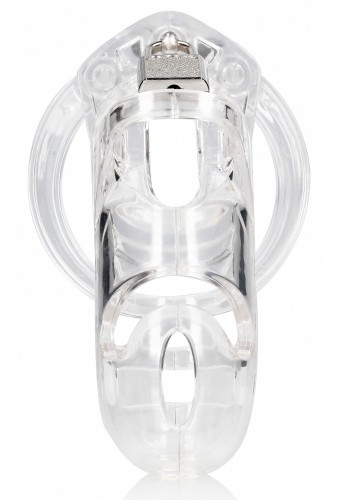 Cage de chasteté ManCage Modèle 26 - 11.5 x 3.5 cm Transparente 