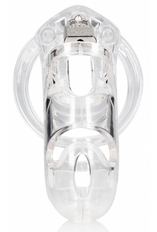 Cage de chasteté ManCage Modèle 26 - 11.5 x 3.5 cm Transparente 