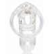Cage de chasteté ManCage Modèle 26 - 11.5 x 3.5 cm Transparente 