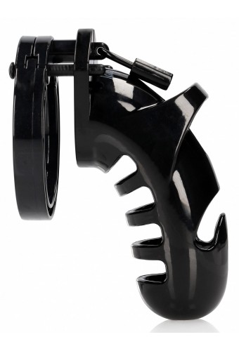 Cage de chasteté ManCage Modèle 26 - 11.5 x 3.5 cm Noire 