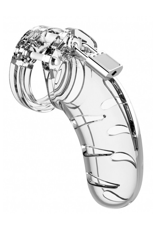 Cage de chasteté ManCage Modèle 03 11.5 x 3.5cm Transparente 