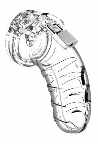 Cage de chasteté ManCage Modèle 04 11 x 3.5 cm Transparente 