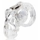 Cage de chasteté ManCage Modèle 25 - 9 x 3.5cm Transparente 