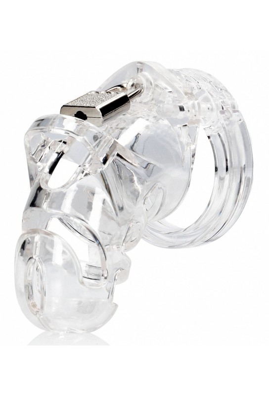 Cage de chasteté ManCage Modèle 25 - 9 x 3.5cm Transparente 