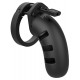 Cage de chasteté en silicone ManCage Modèle 21 - 11.5 x 3.5cm 